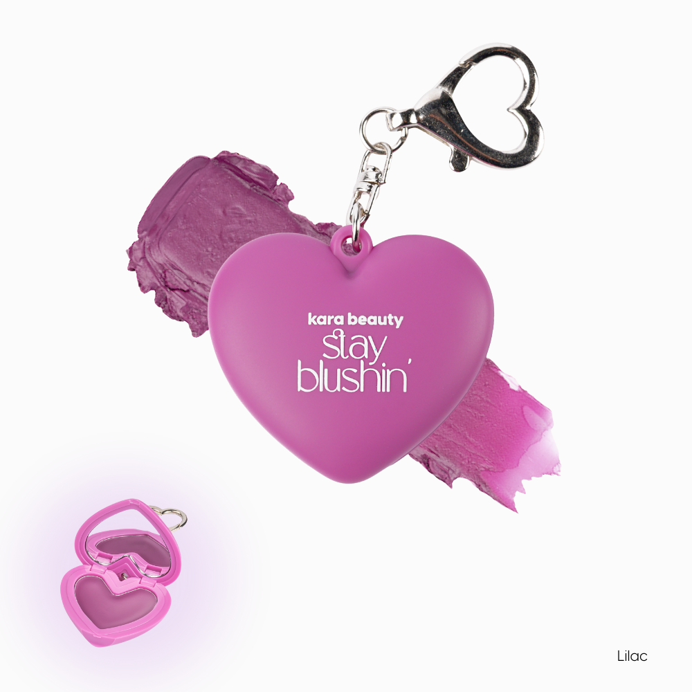 Stay Blushin’ Llavero Con Bálsamo Para Labios Y Mejillas En Crema - Kara Beauty