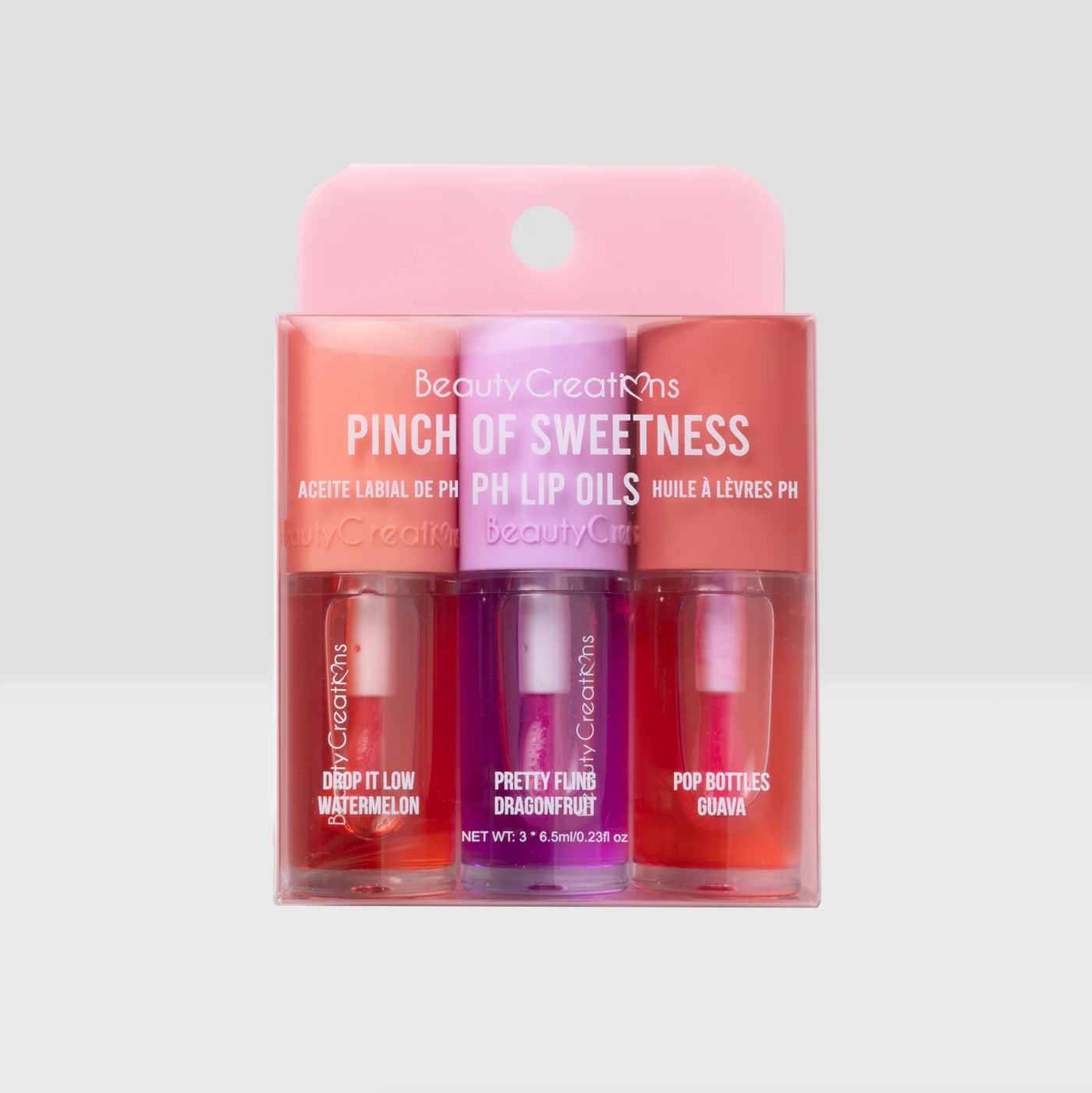 Set Trío Lip Oil PH Pinch Of Sweetness - Beauty Creations
