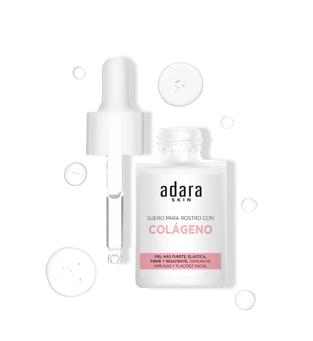 Suero Para Rostro Con Colágeno - Adara