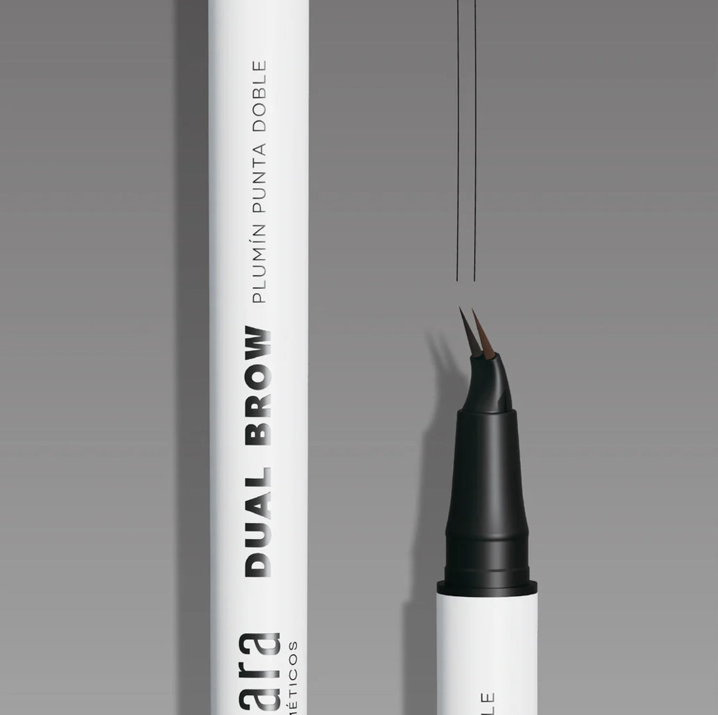 Dual Brow Plumín Para Ceja Punta Doble - Adara