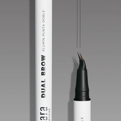 Dual Brow Plumín Para Ceja Punta Doble - Adara