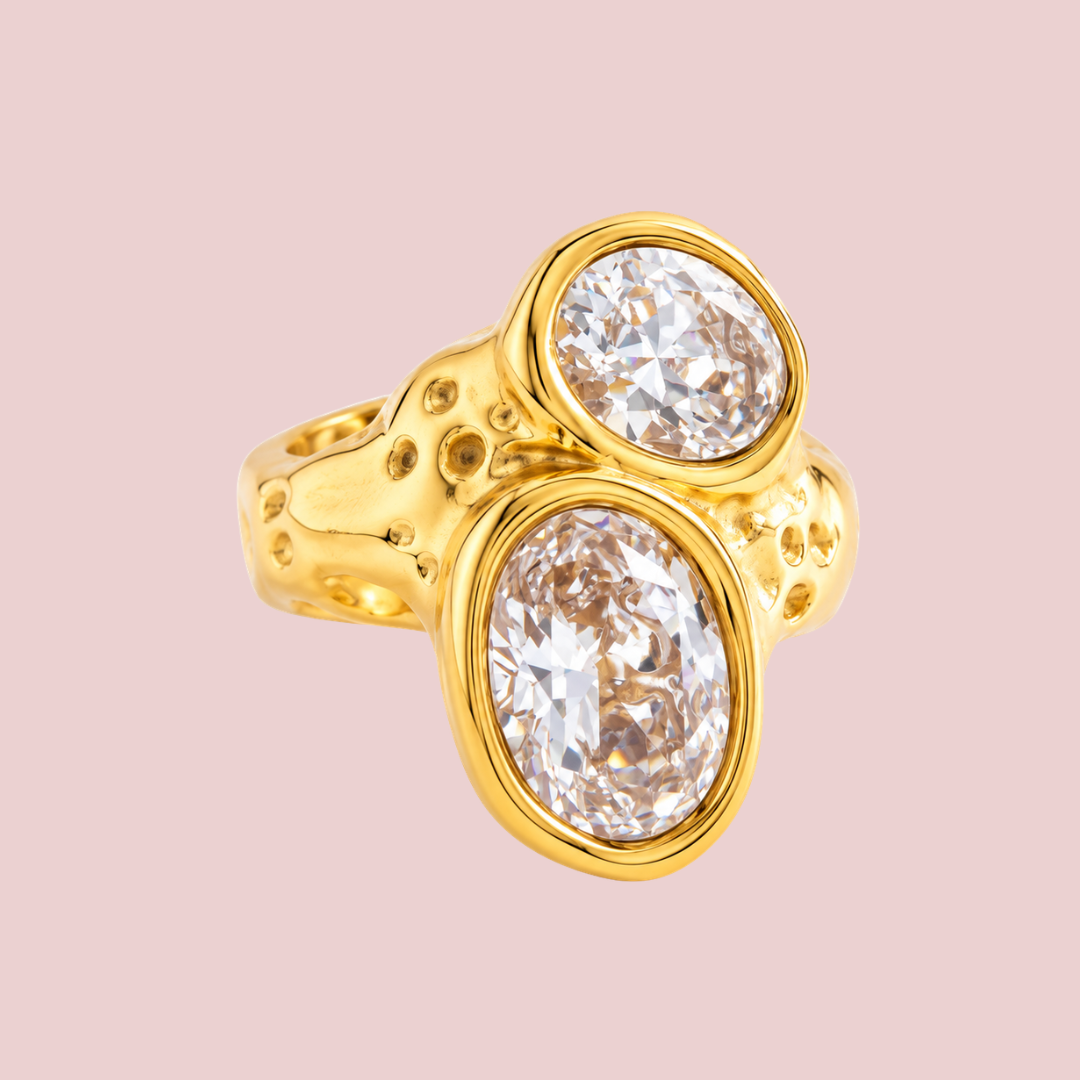 Anillo Chunky Double
