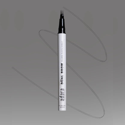 Dual Brow Plumín Para Ceja Punta Doble - Adara