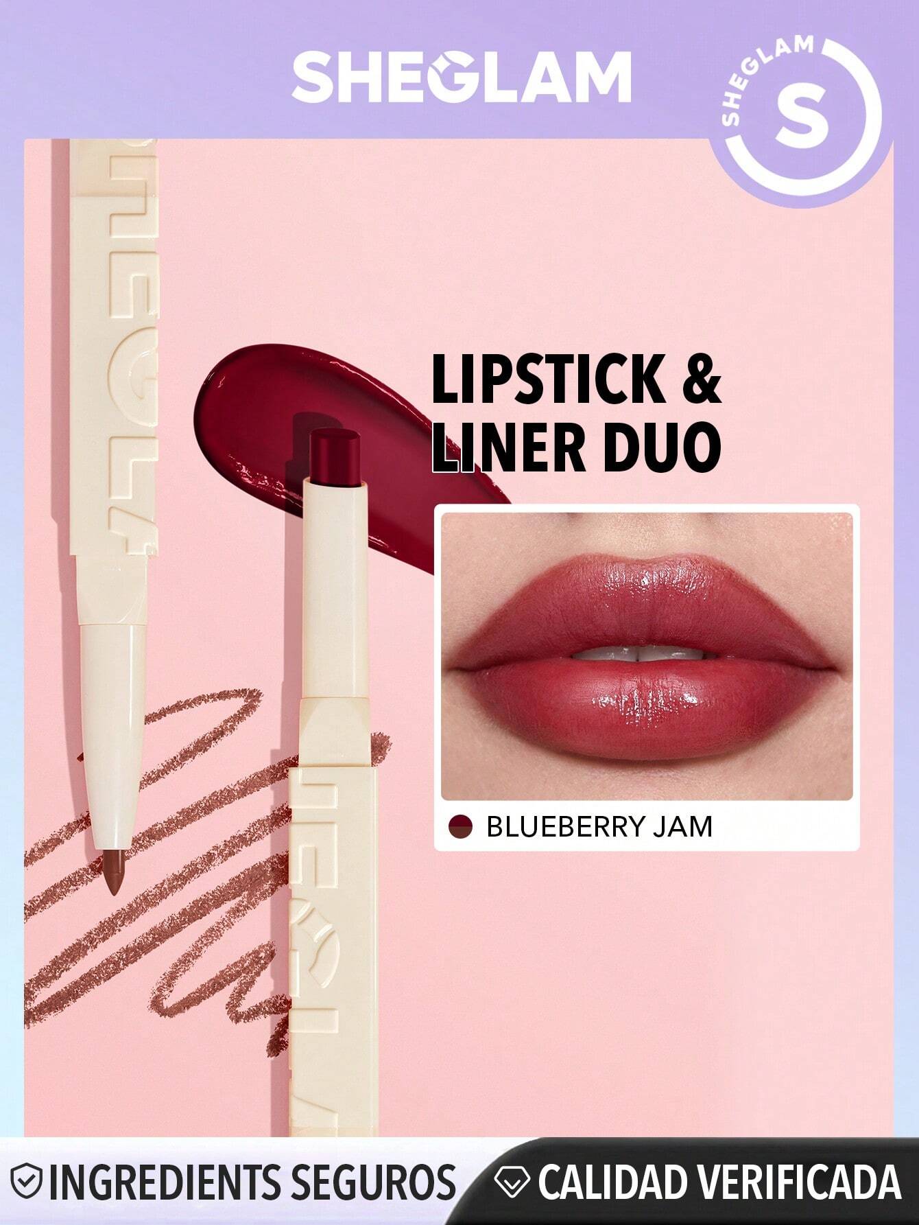 Delineador & Labial Duo - Sheglam