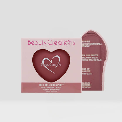 Cutie Lip & Cheek Putty Rubor Y Bálsamo - Beauty Creations