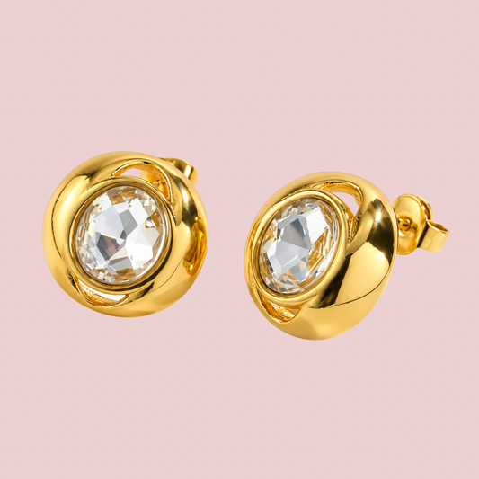 Aretes Balín Zirconia