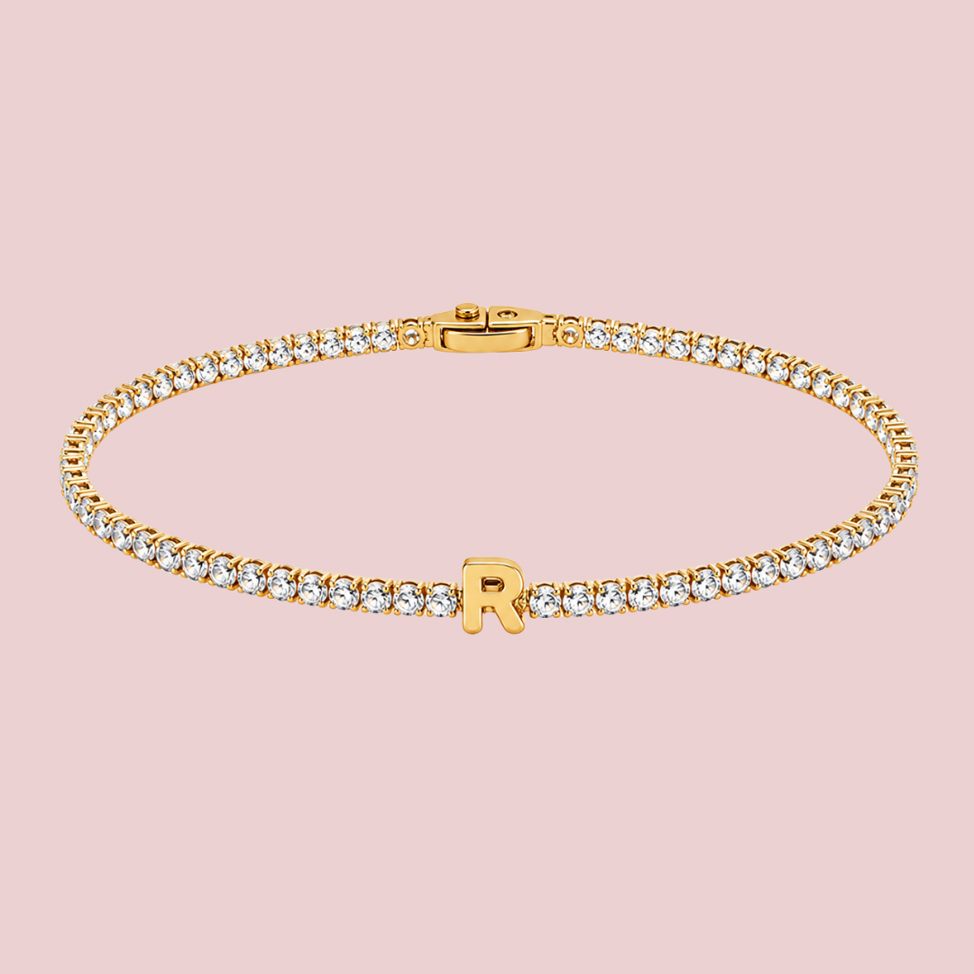 Pulsera Inicial Zirconia Mini