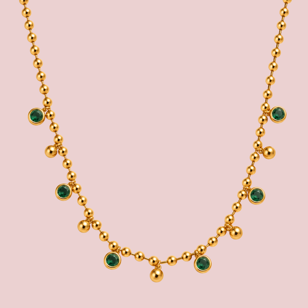 Collar Dots Mini Zirconia
