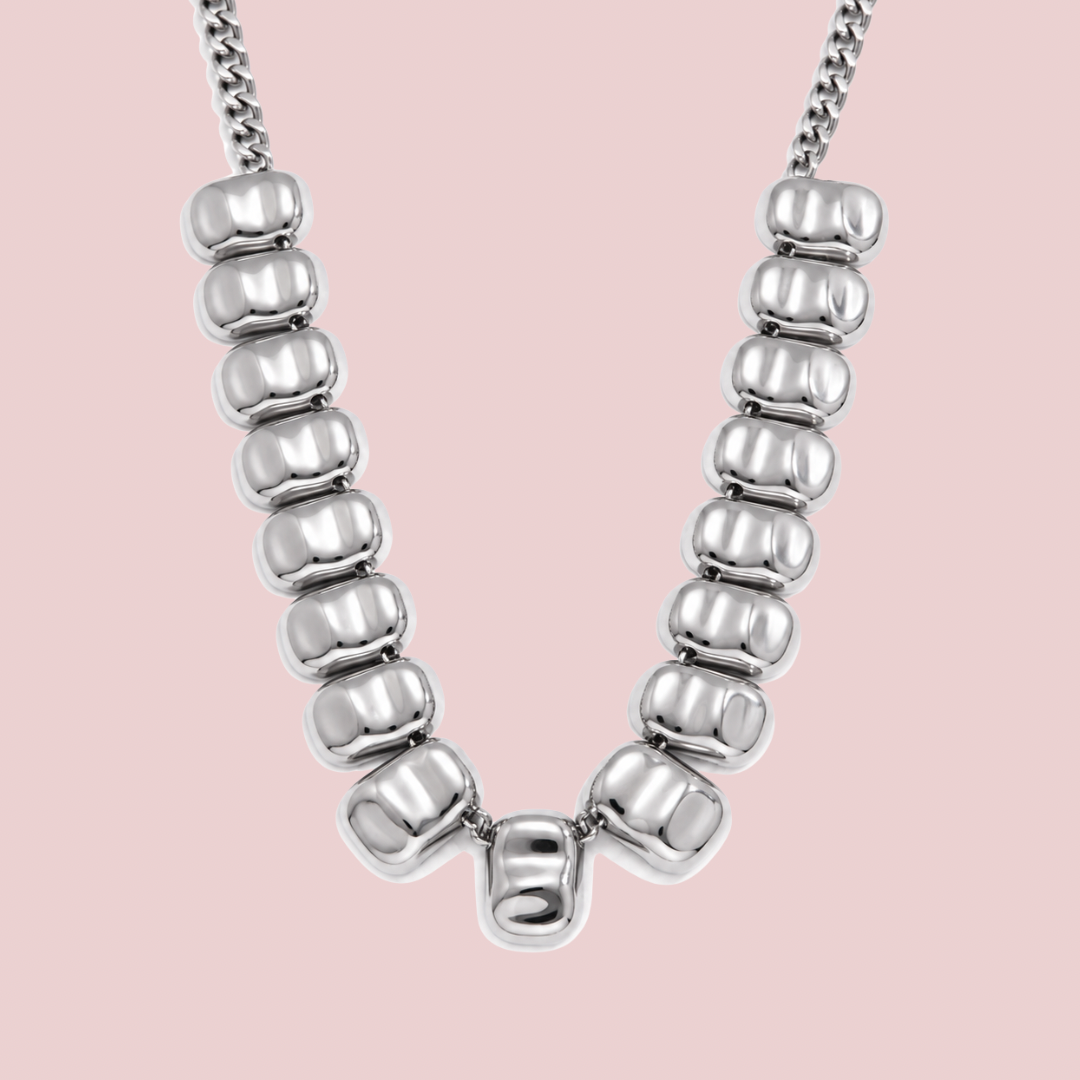 Collar Choker Silver