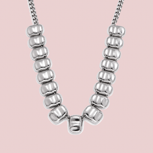 Collar Choker Silver