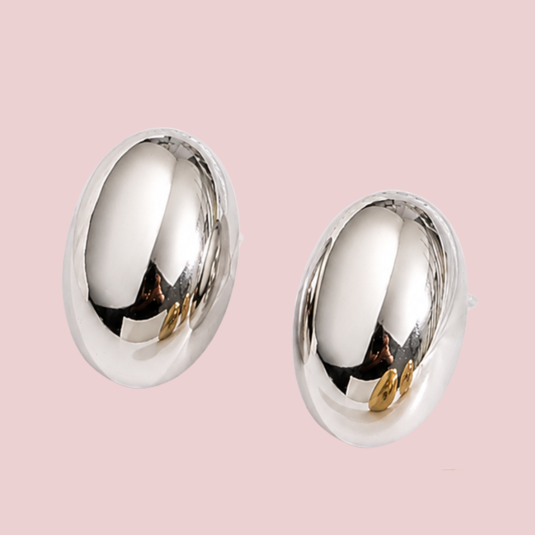 Aretes Moon Oval