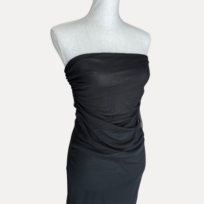 Vestido Strapless Mesh