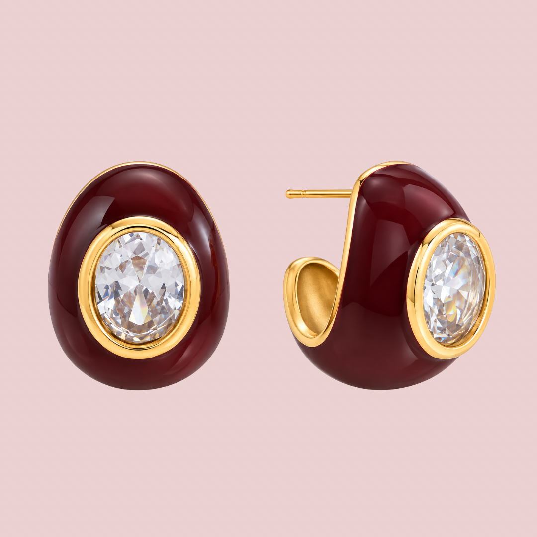 Arete Vintage Zirconia Maxi