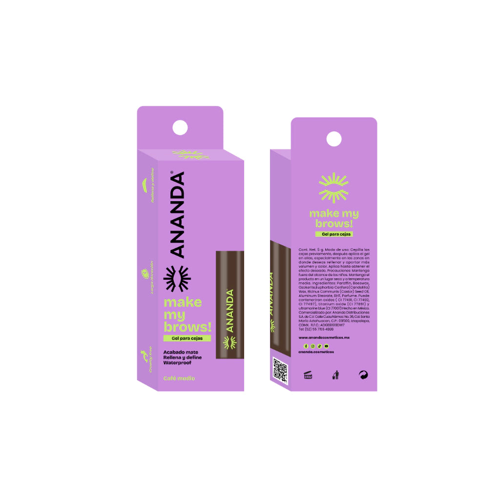 Gel Fijador Para Ceja - Ananda