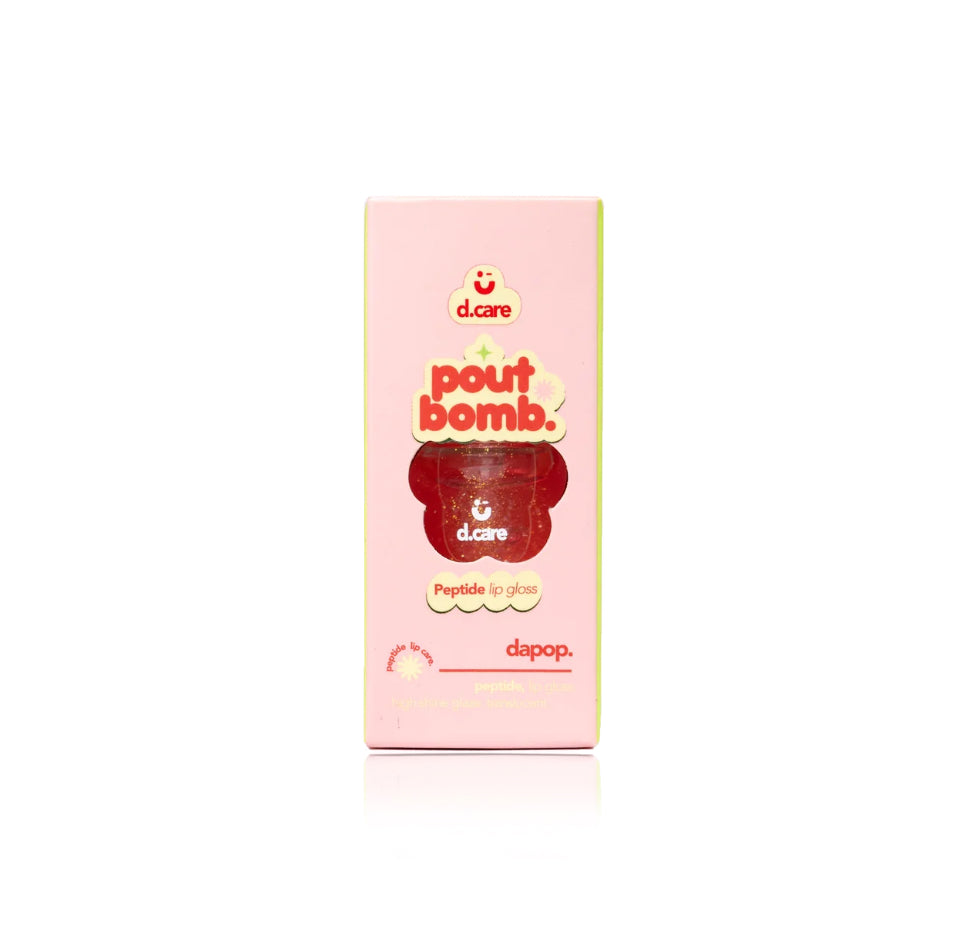 Lip Gloss Peptidos Pout Bomb - Dapop