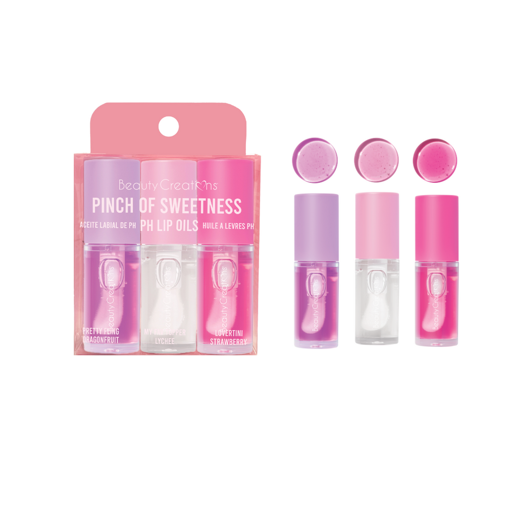Set Trío Lip Oil PH Pinch Of Sweetness - Beauty Creations
