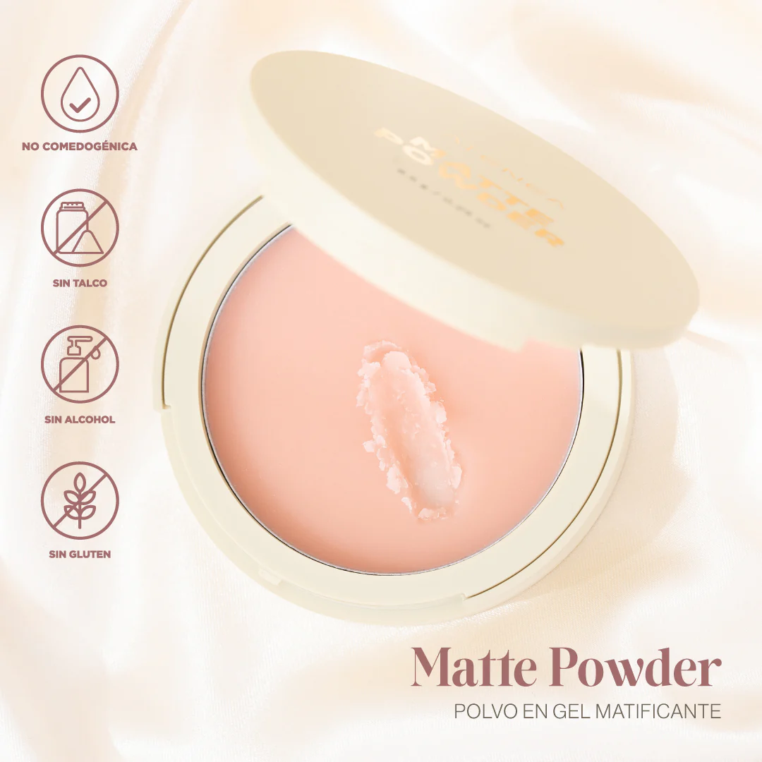 Polvo Matificador En Gel Matte Powder - Atenea