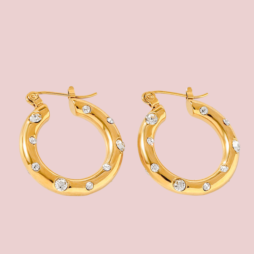 Hoops Classy Zirconia
