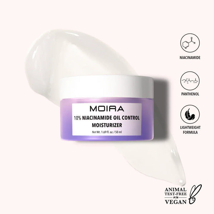 10% Niacinamida Oil Control Moisturizer Crema Facial - Moira