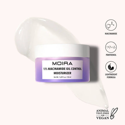 10% Niacinamida Oil Control Moisturizer Crema Facial - Moira