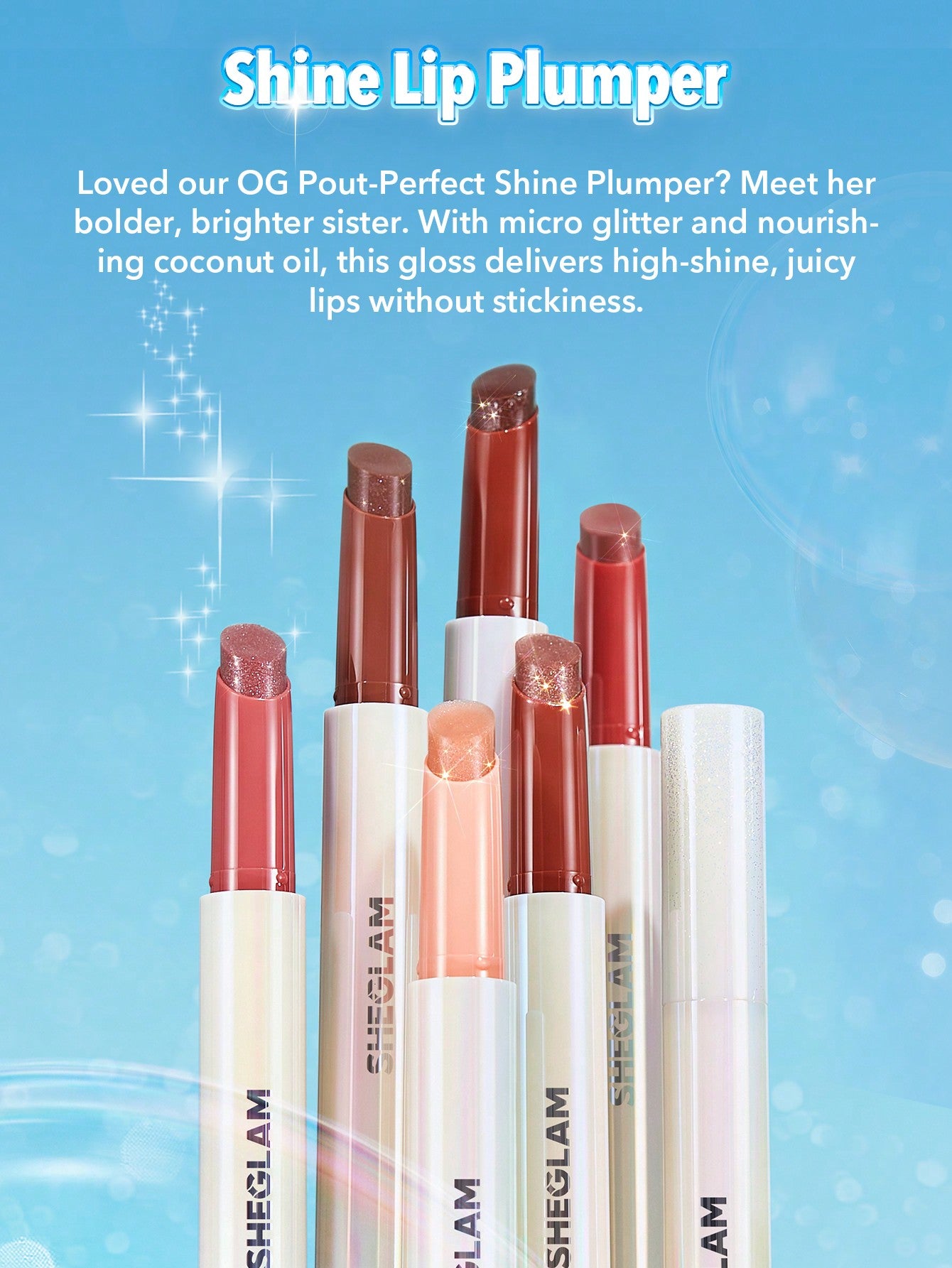 Shimmer Lip Plumer Gloss - Sheglam
