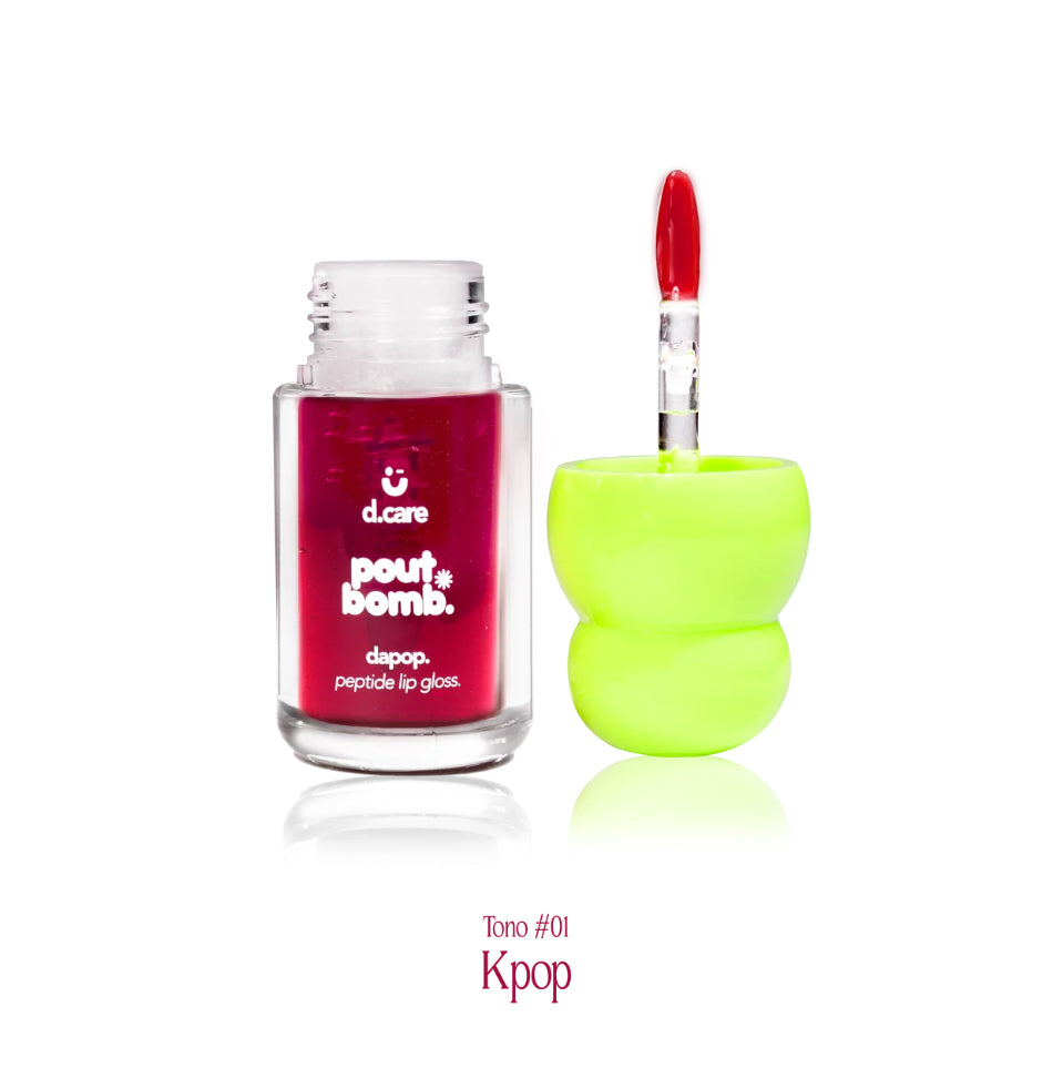 Lip Gloss Peptidos Pout Bomb - Dapop