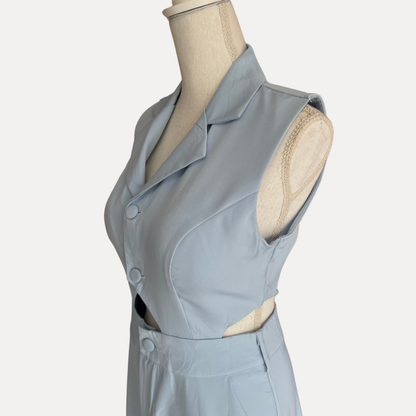 Maxi Vestido Cut Out