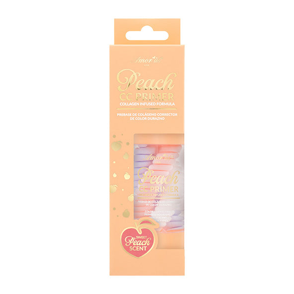 CC Peach Primer Con Colágeno - Amor Us