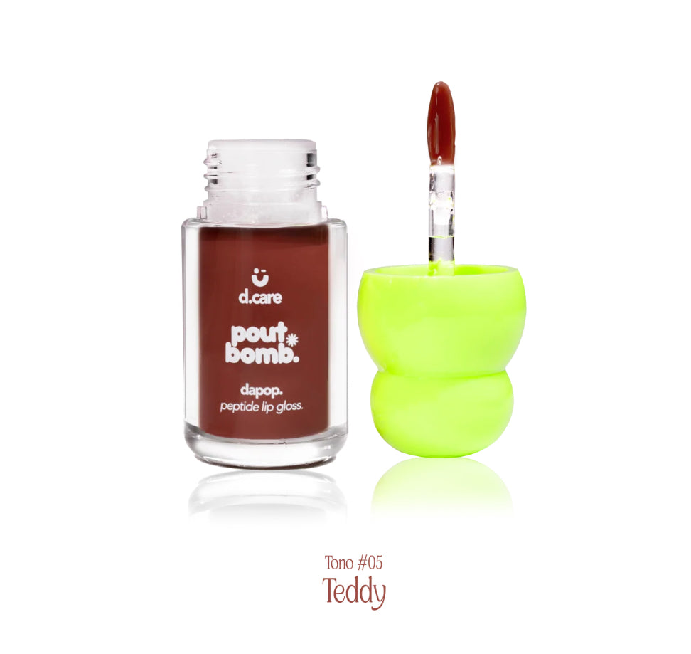 Lip Gloss Peptidos Pout Bomb - Dapop