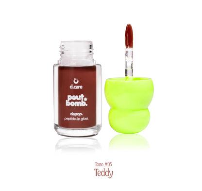 Lip Gloss Peptidos Pout Bomb - Dapop
