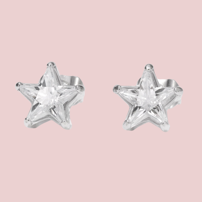 Aretes Estrellita Zirconia