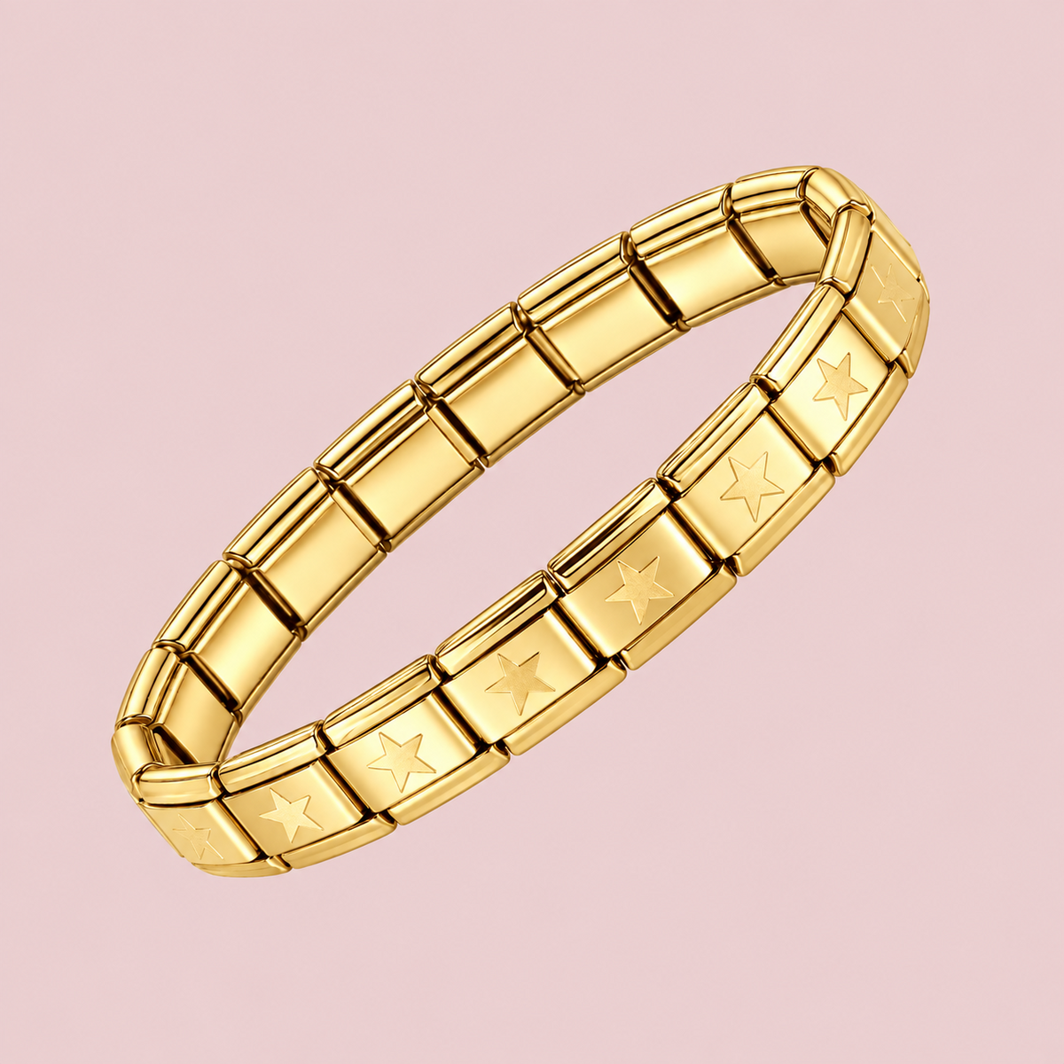 Pulsera Italian Estrellitas