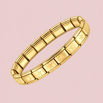 Pulsera Italian Estrellitas