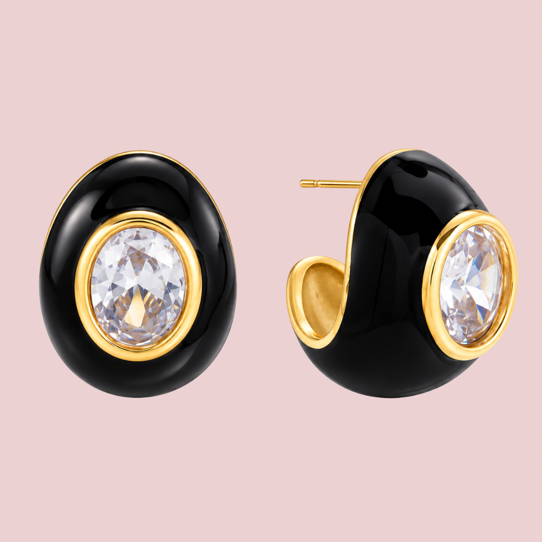 Arete Vintage Zirconia Maxi