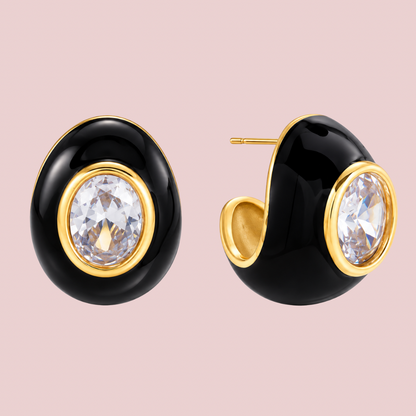 Arete Vintage Zirconia Maxi