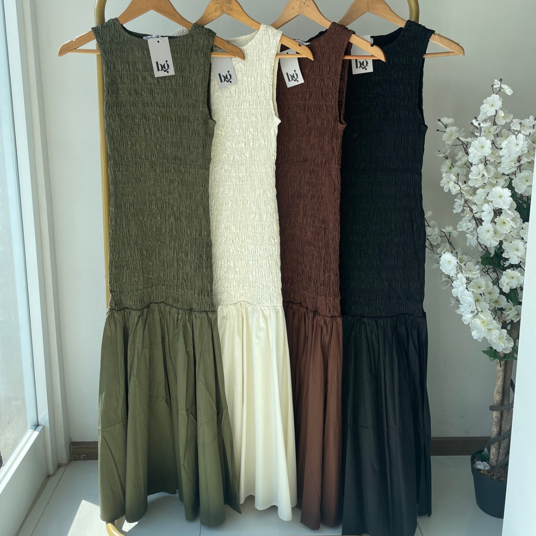 Vestido plisado