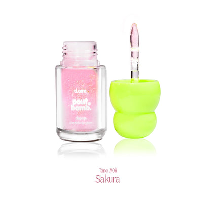 Lip Gloss Peptidos Pout Bomb - Dapop