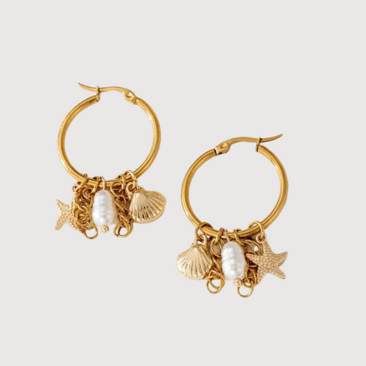 Aretes Sirena