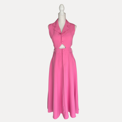 Maxi Vestido Cut Out