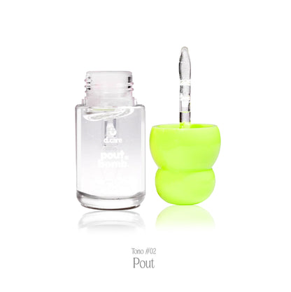 Lip Gloss Peptidos Pout Bomb - Dapop