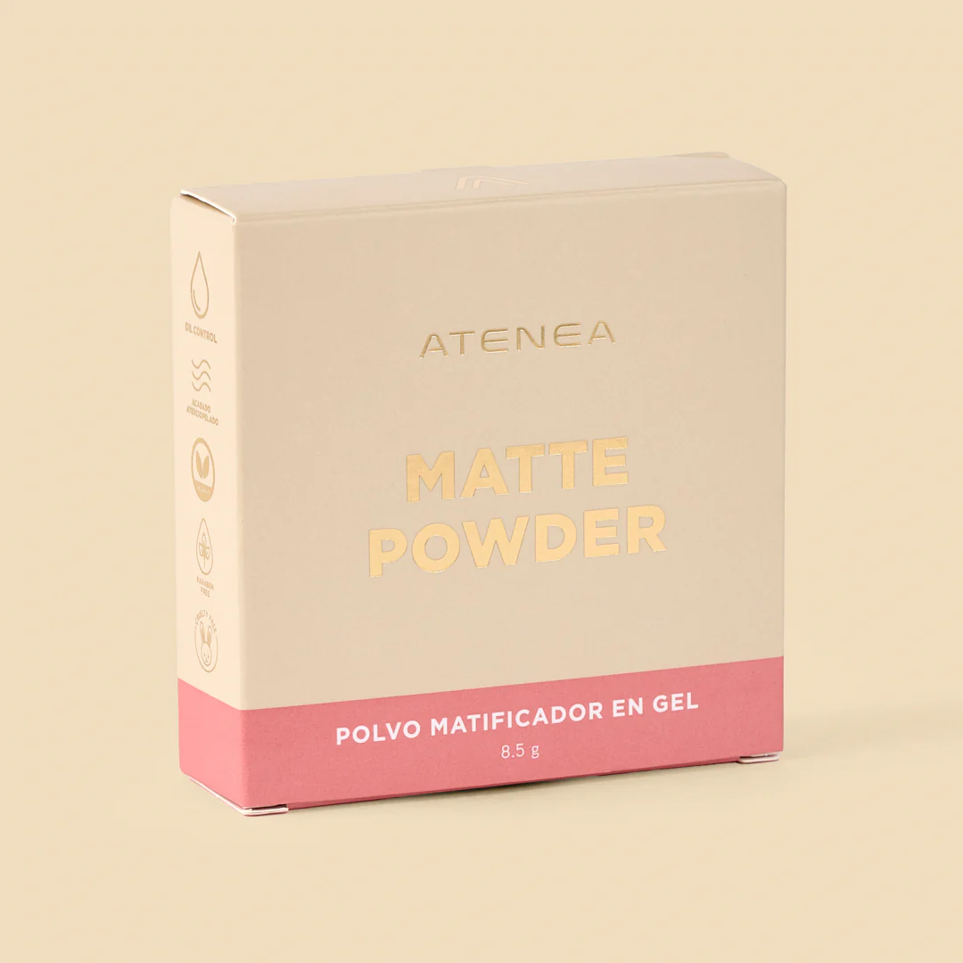 Polvo Matificador En Gel Matte Powder - Atenea