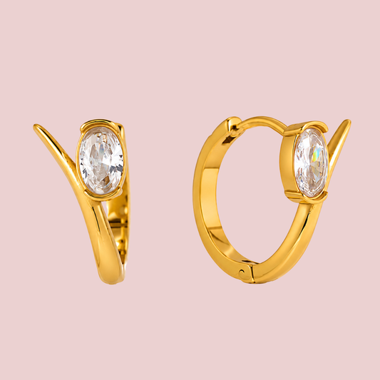 Hoops Tulip Zirconia