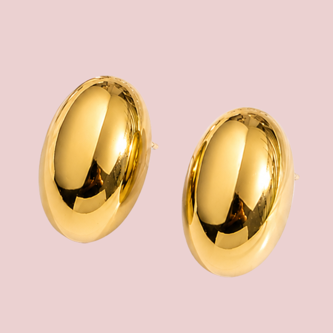 Aretes Moon Oval