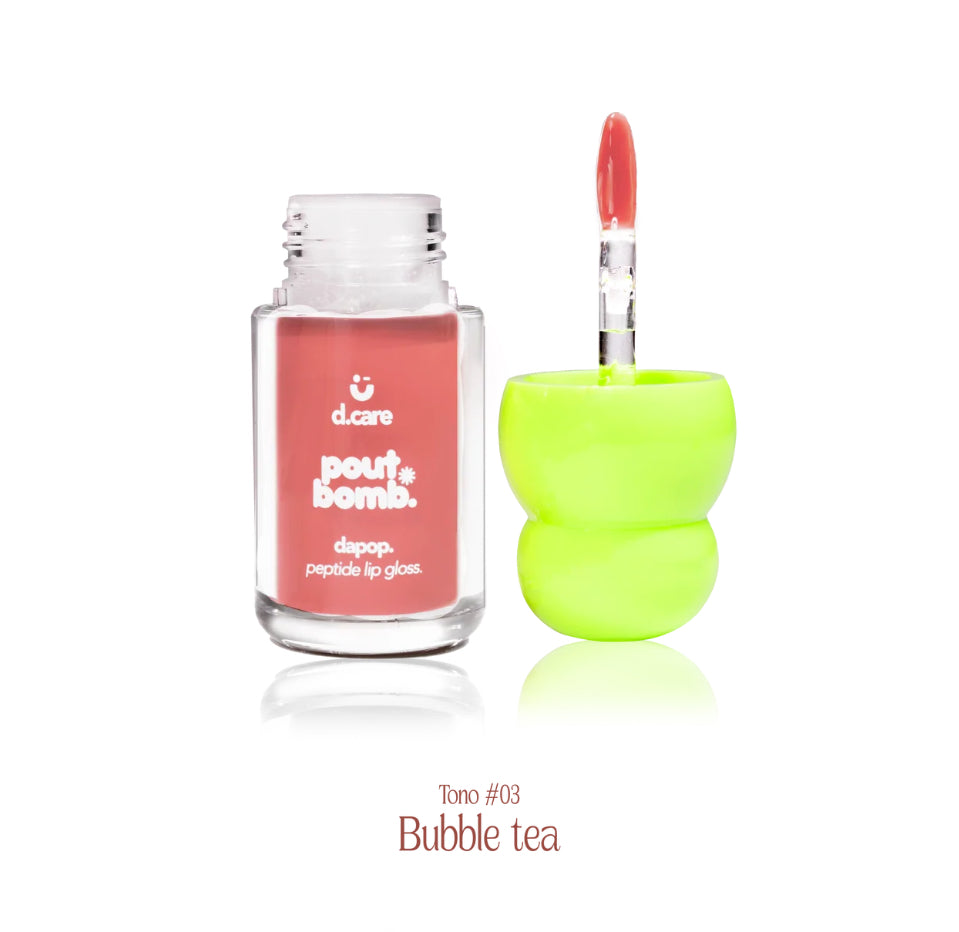 Lip Gloss Peptidos Pout Bomb - Dapop