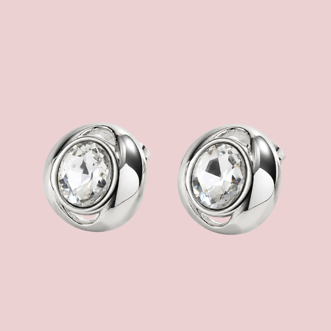 Aretes Balín Zirconia