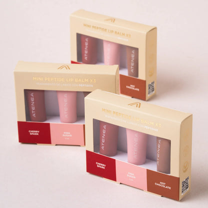 Set Mini Peptide Lip Balm 3PZ - Atenea
