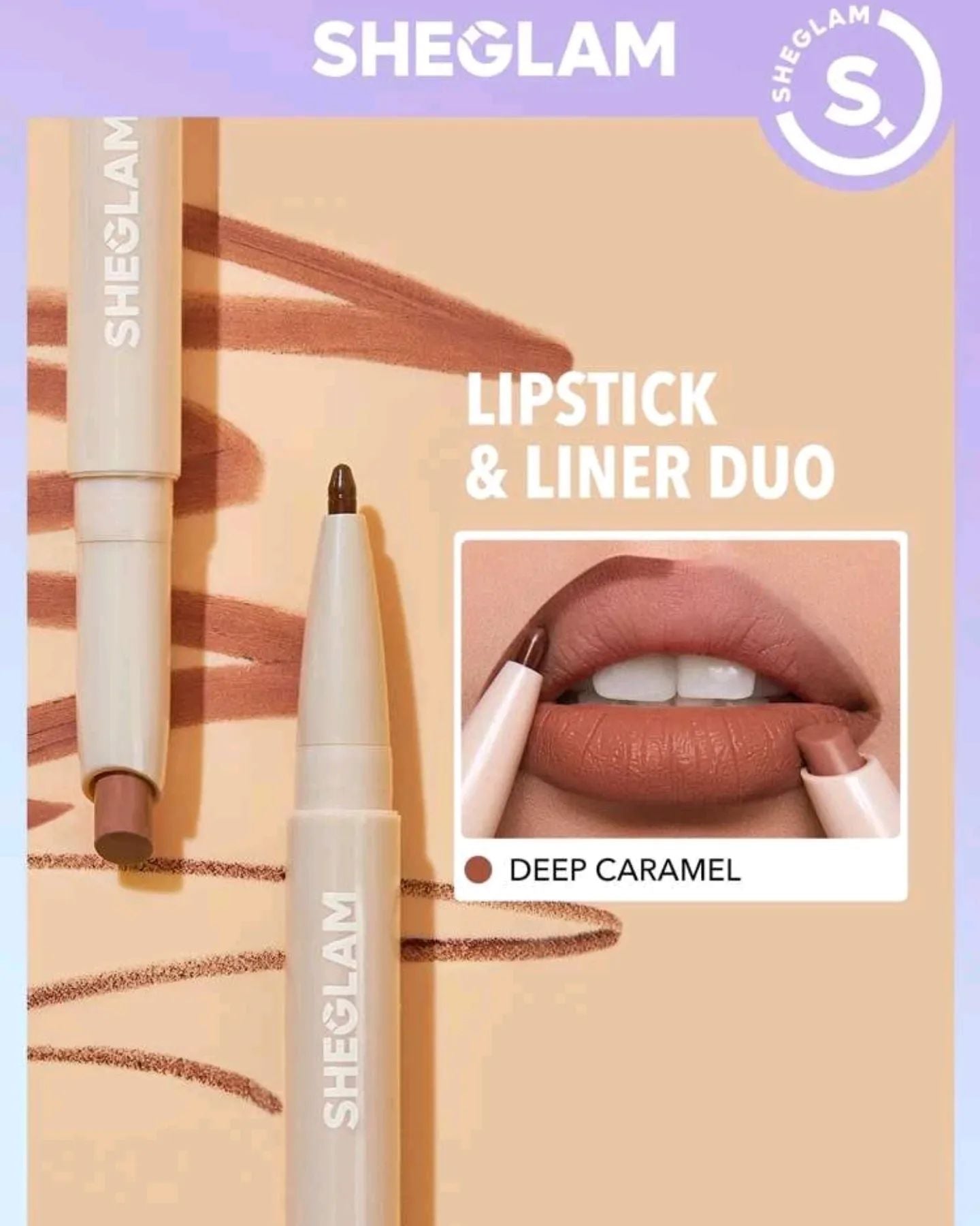 Delineador & Labial Duo - Sheglam