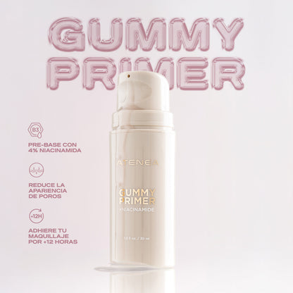 Gummy Primer Para Rostro + Niacinamida - Atenea