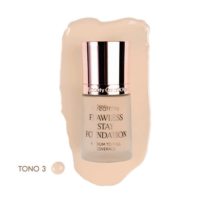 Base De Maquillaje Flawless Stay Full Coverage - Beauty Creations