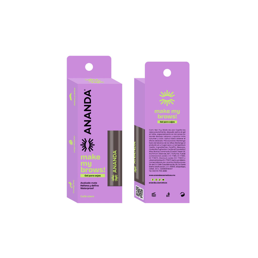 Gel Fijador Para Ceja - Ananda